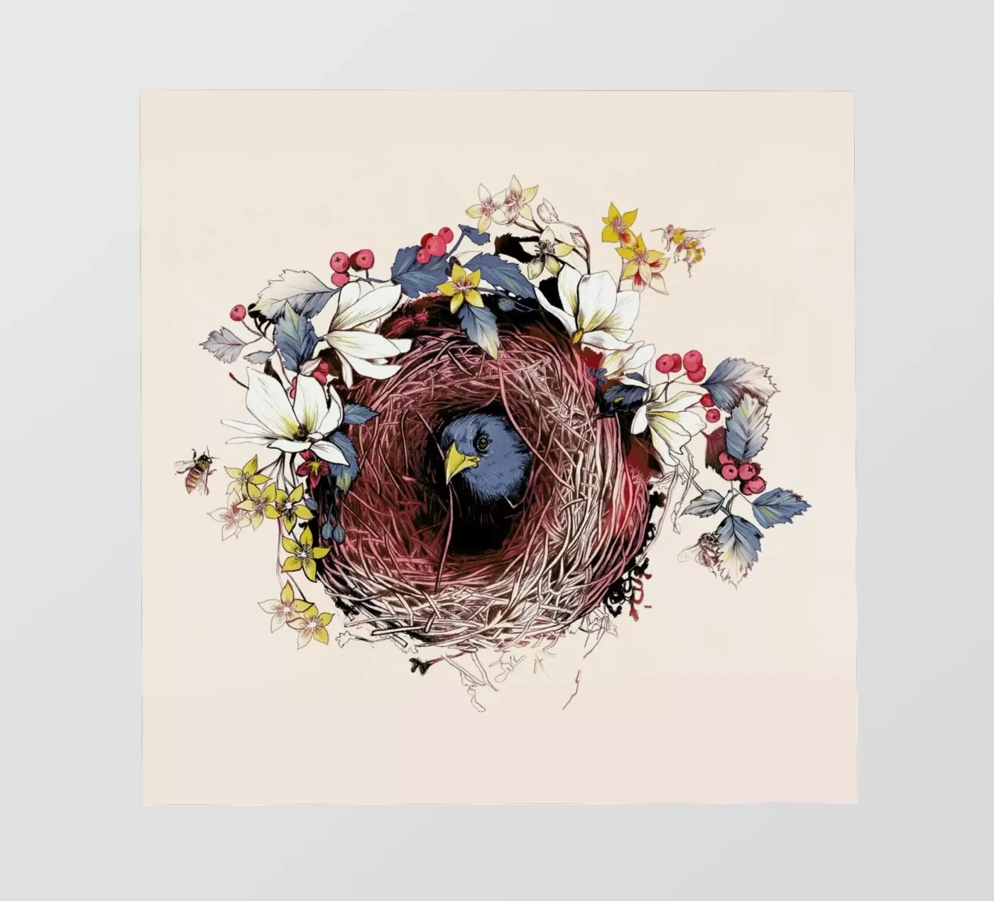 Nesting Backlit Folie von La Scarlatte