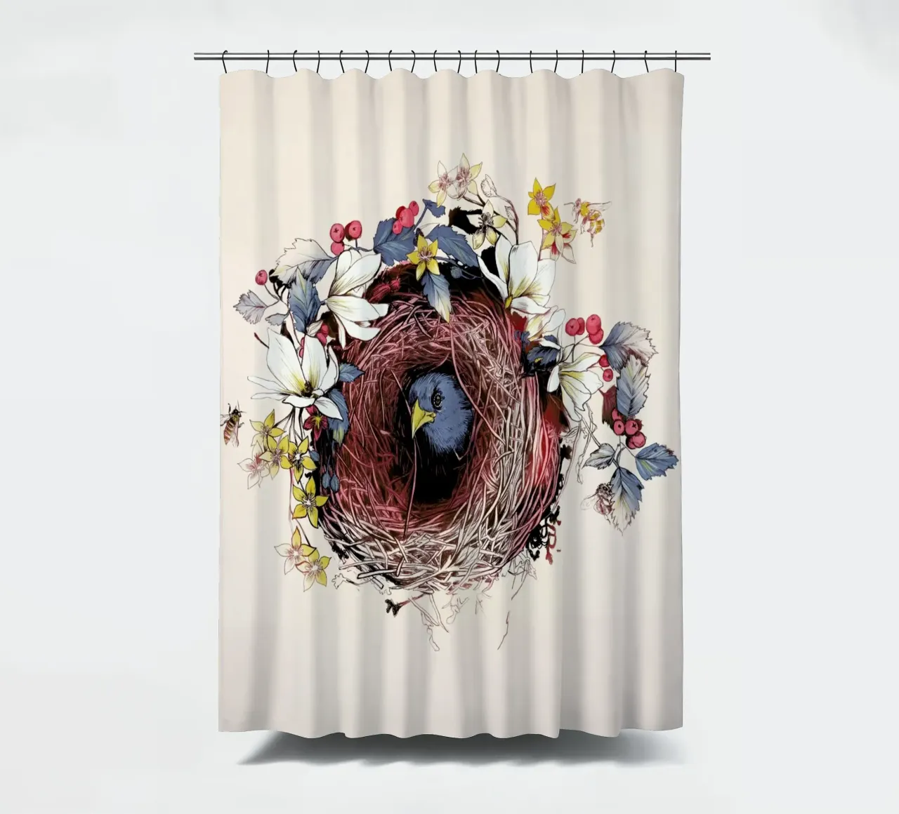 Nesting douchegordijn van La Scarlatte