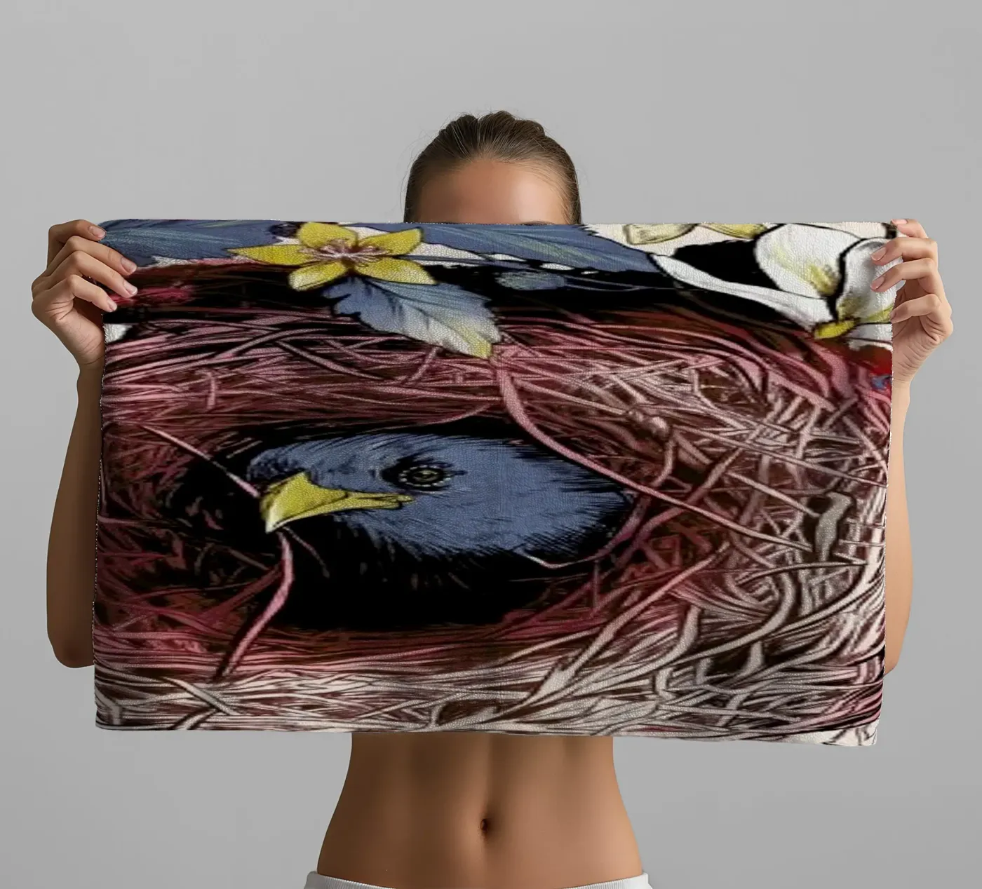 Nesting badhanddoek van La Scarlatte