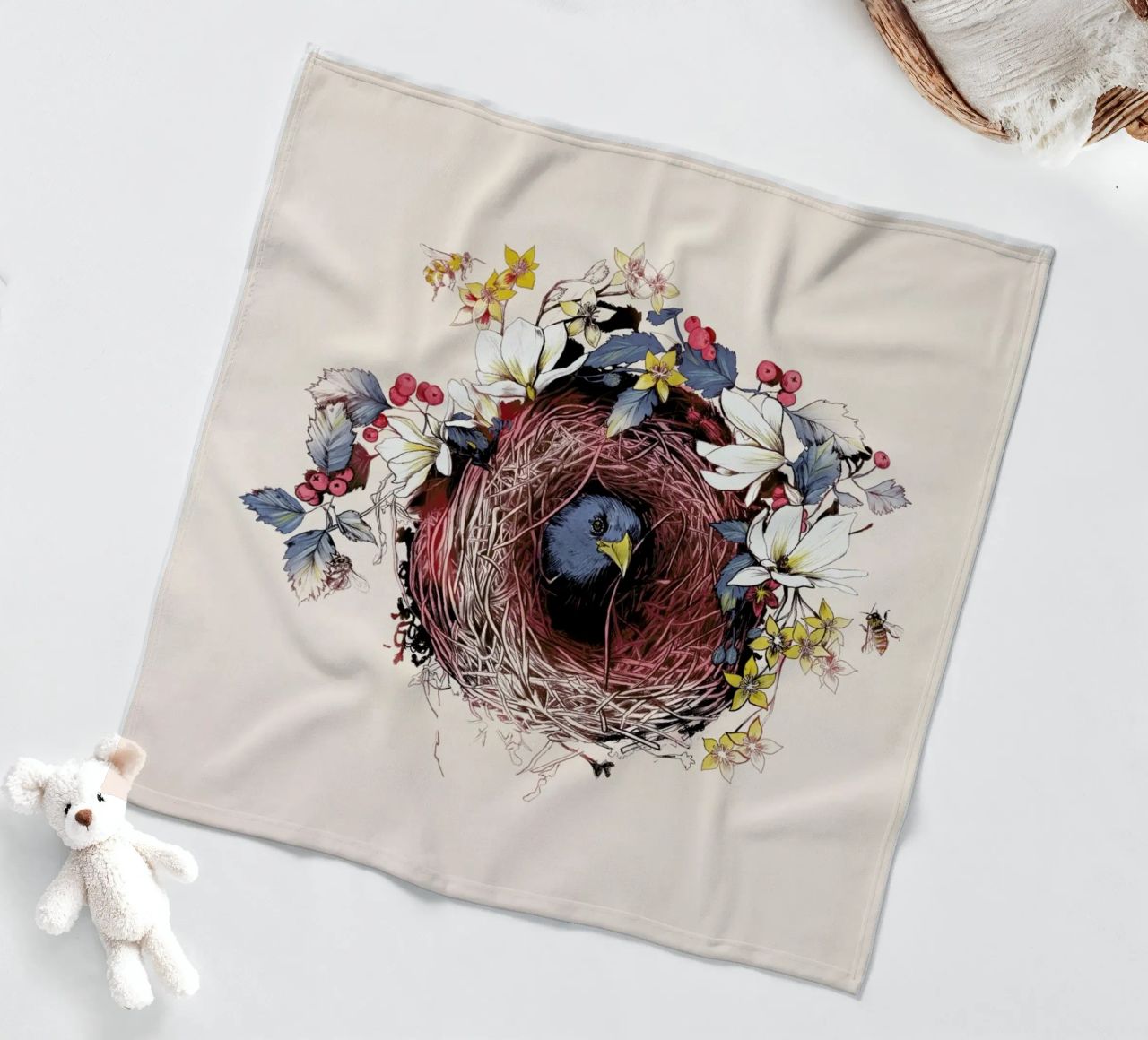 Nesting coperta in pile da La Scarlatte