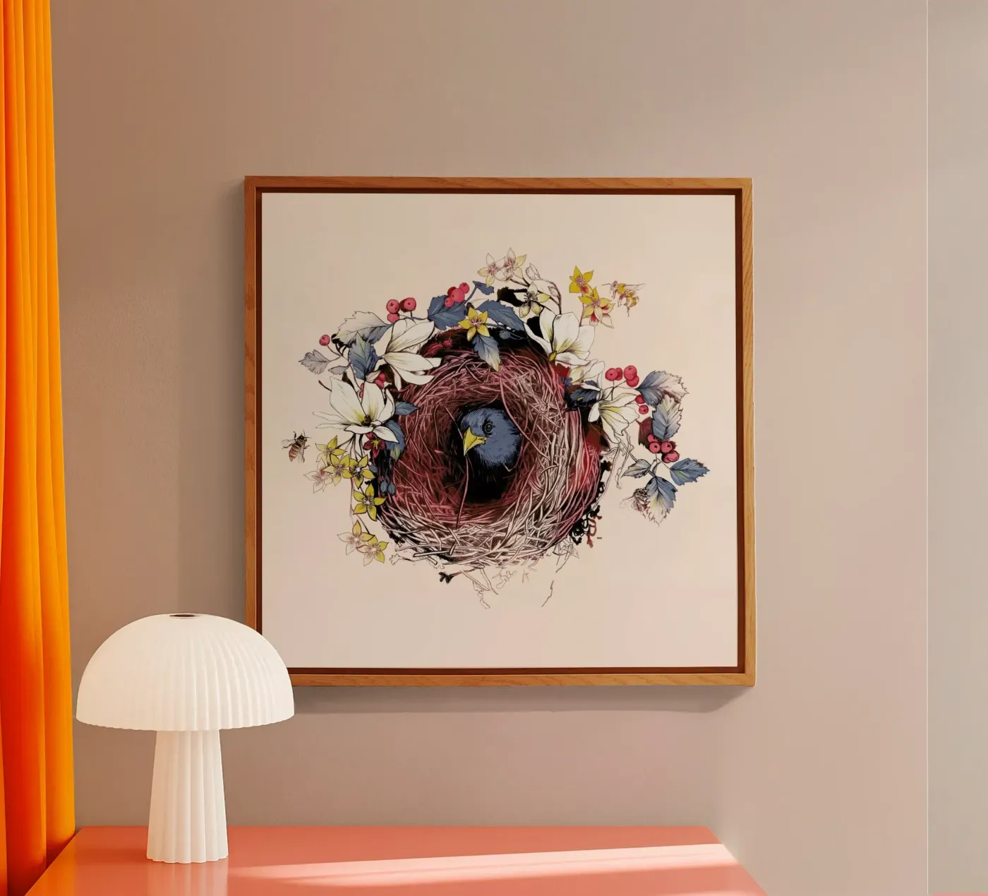 Nesting plexiglas de La Scarlatte