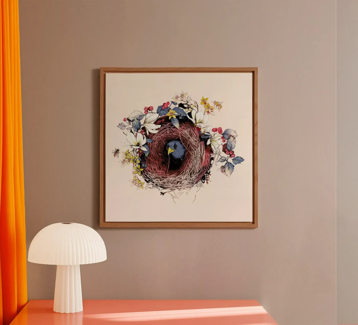 Nesting aluminium-dibond van La Scarlatte