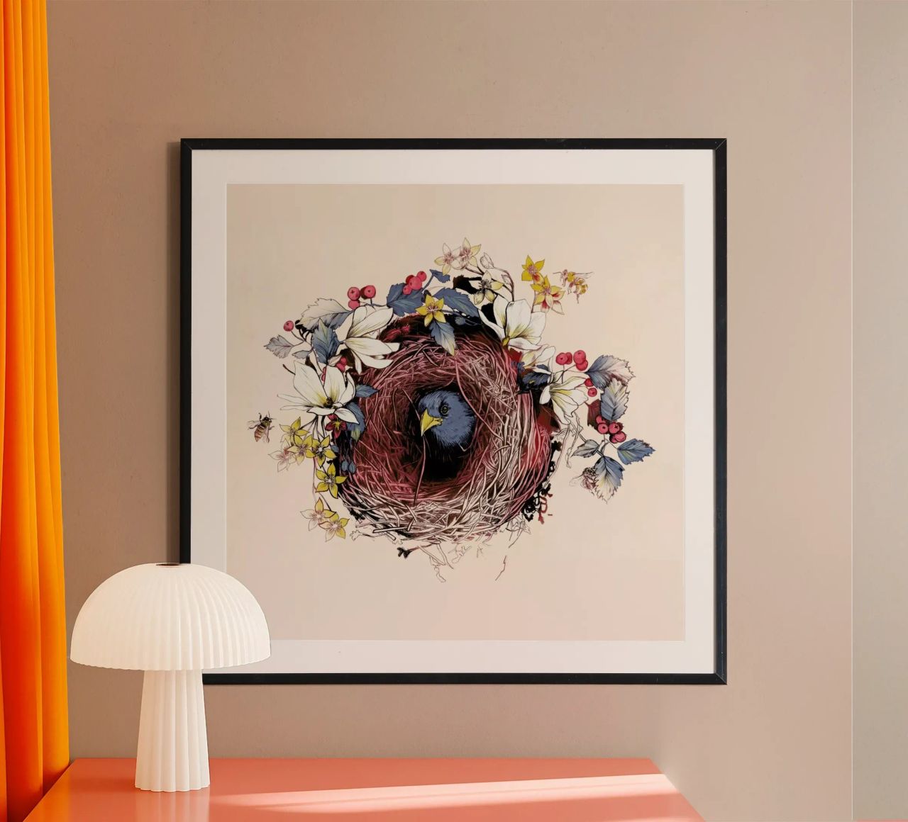 Nesting carta hahnemühle da La Scarlatte