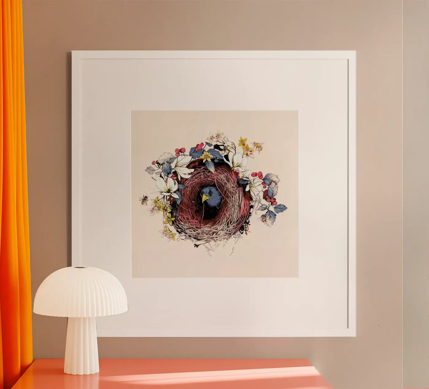 Nesting poster da La Scarlatte