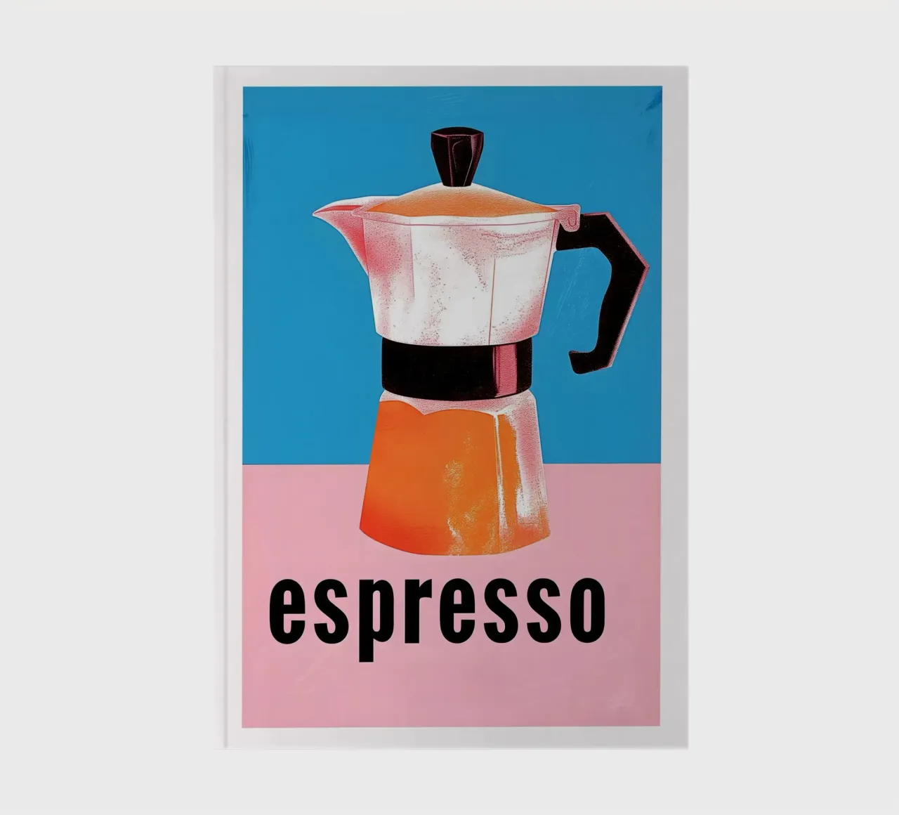 Mokka-Kaffeemaschine Notizbuch von Carinaprint