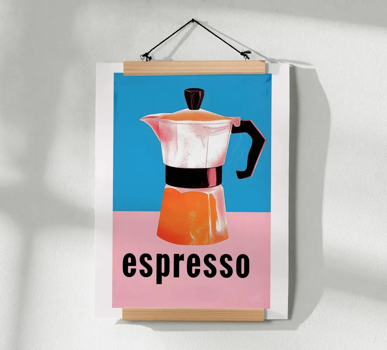 Caffettiera moka poster da Carinaprint