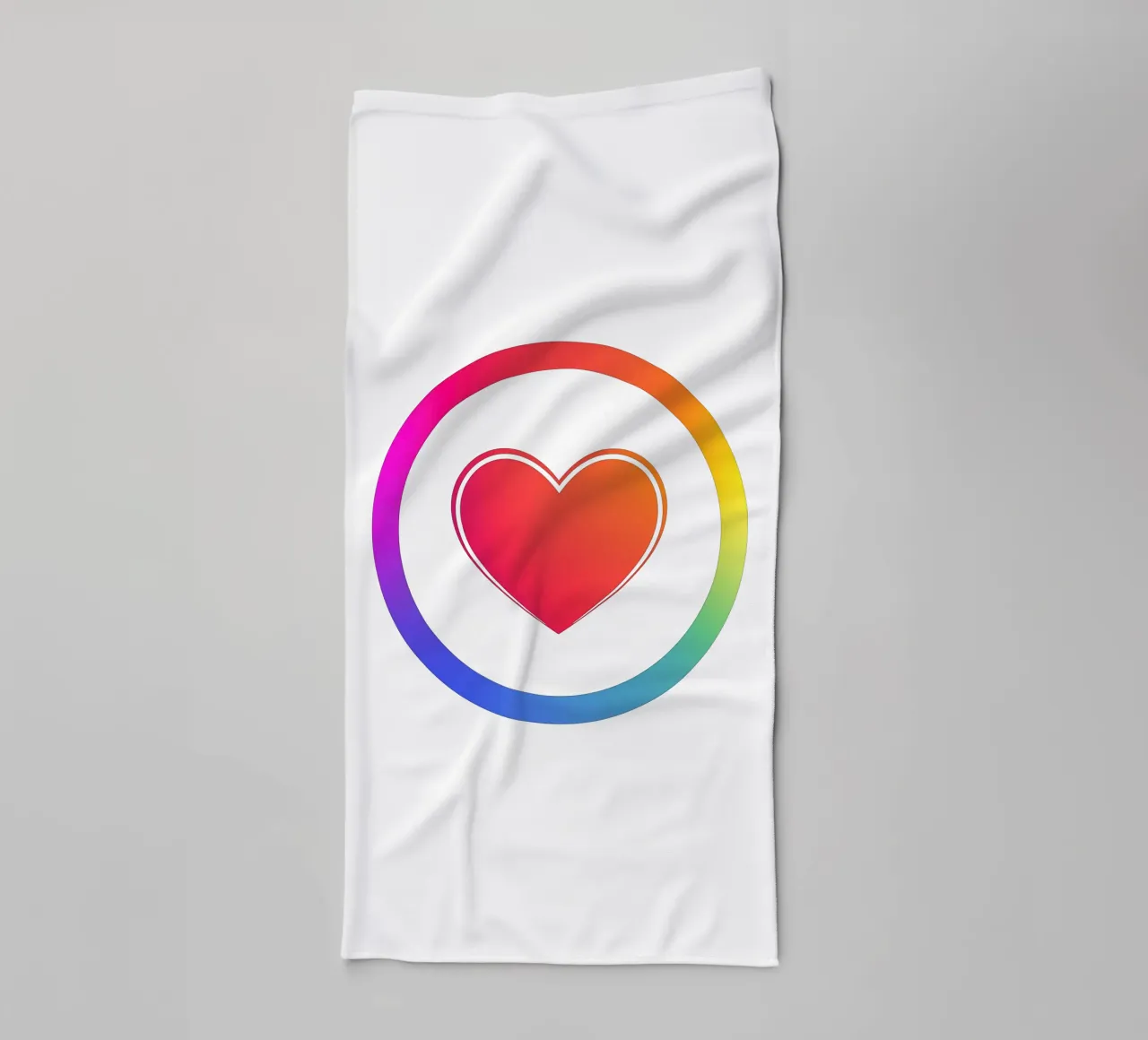AMORE LGBTQ+ Arcobaleno asciugamano da bagno da Autofocus