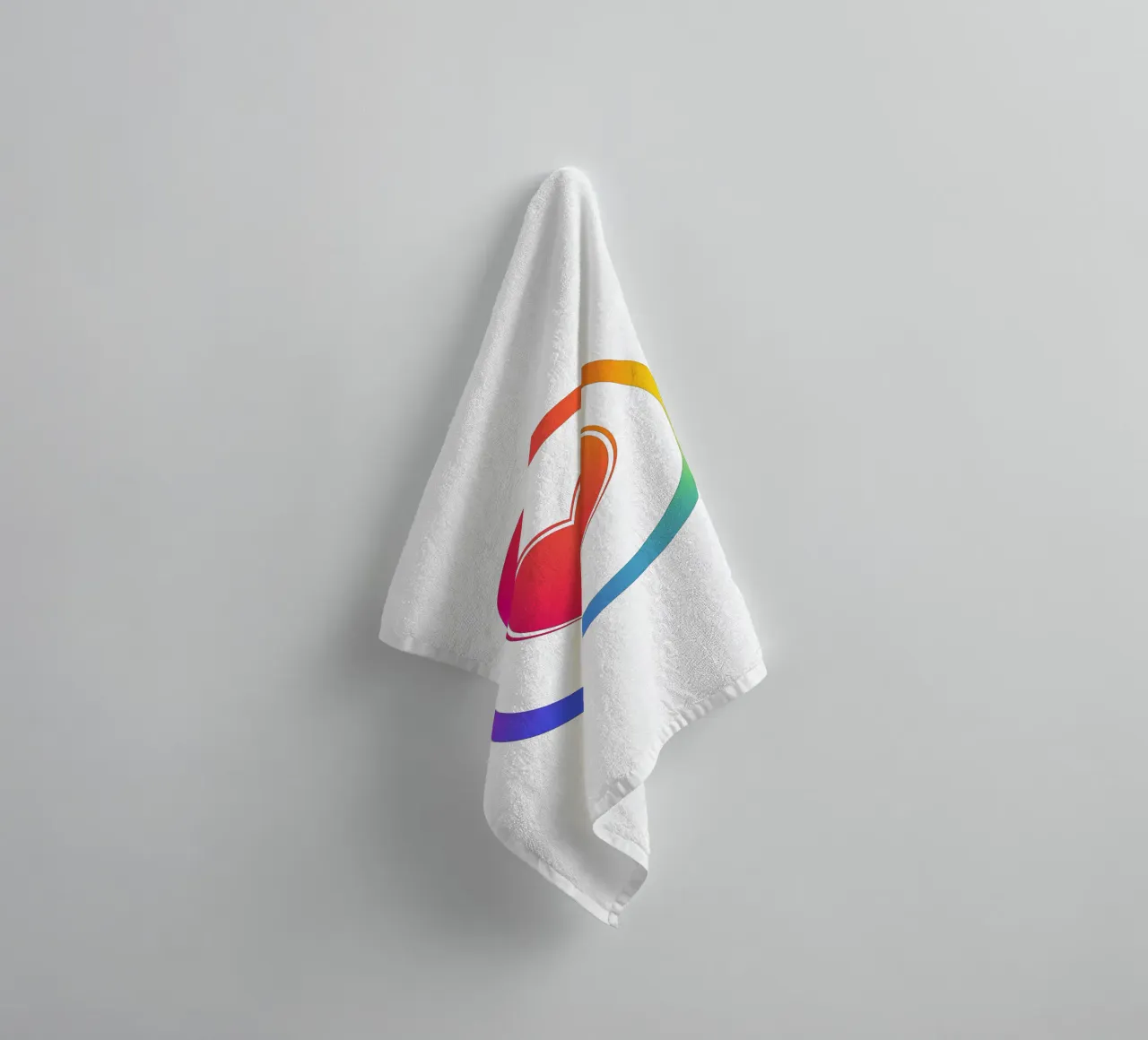 AMORE LGBTQ+ Arcobaleno asciugamano da bagno da Autofocus