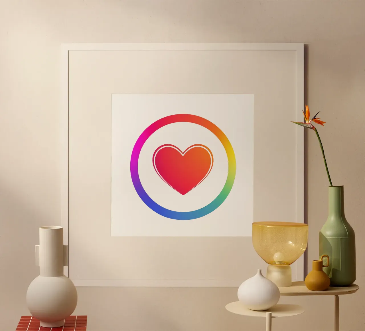 AMORE LGBTQ+ Arcobaleno poster da Autofocus
