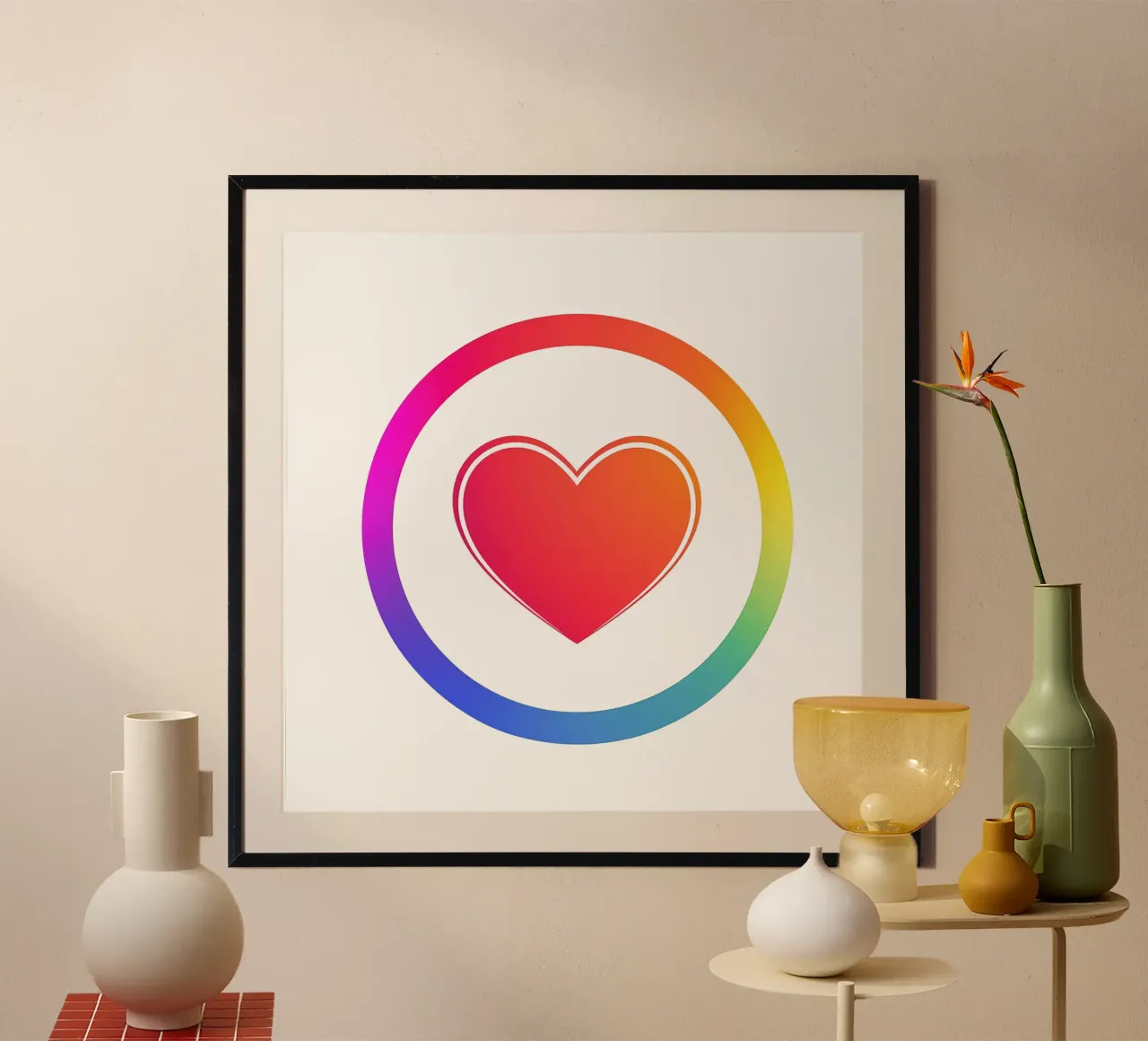 AMORE LGBTQ+ Arcobaleno poster da Autofocus