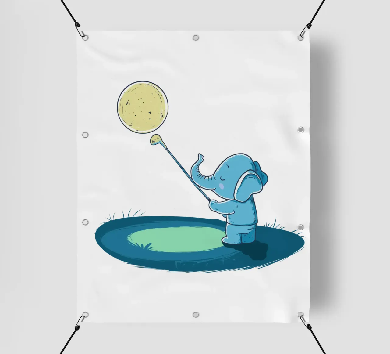 Targeting the Stars telo in pvc da edsonramosart