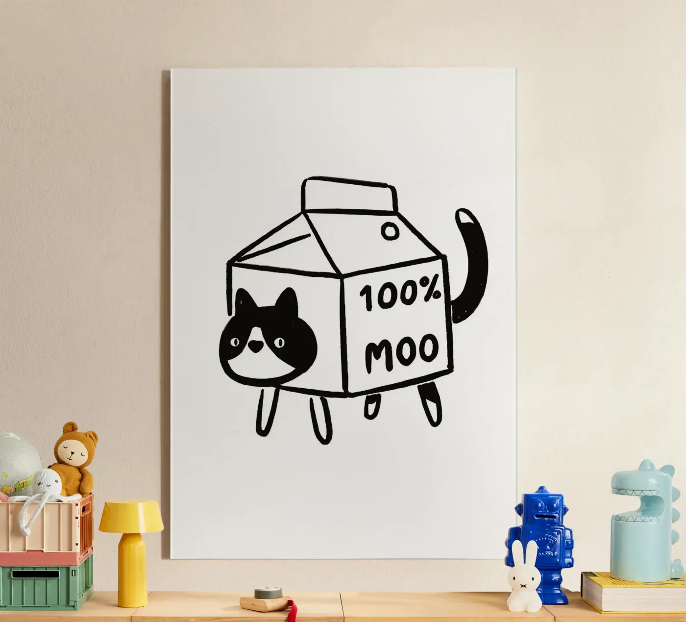 100% MOO plexiglas de Janice Jong