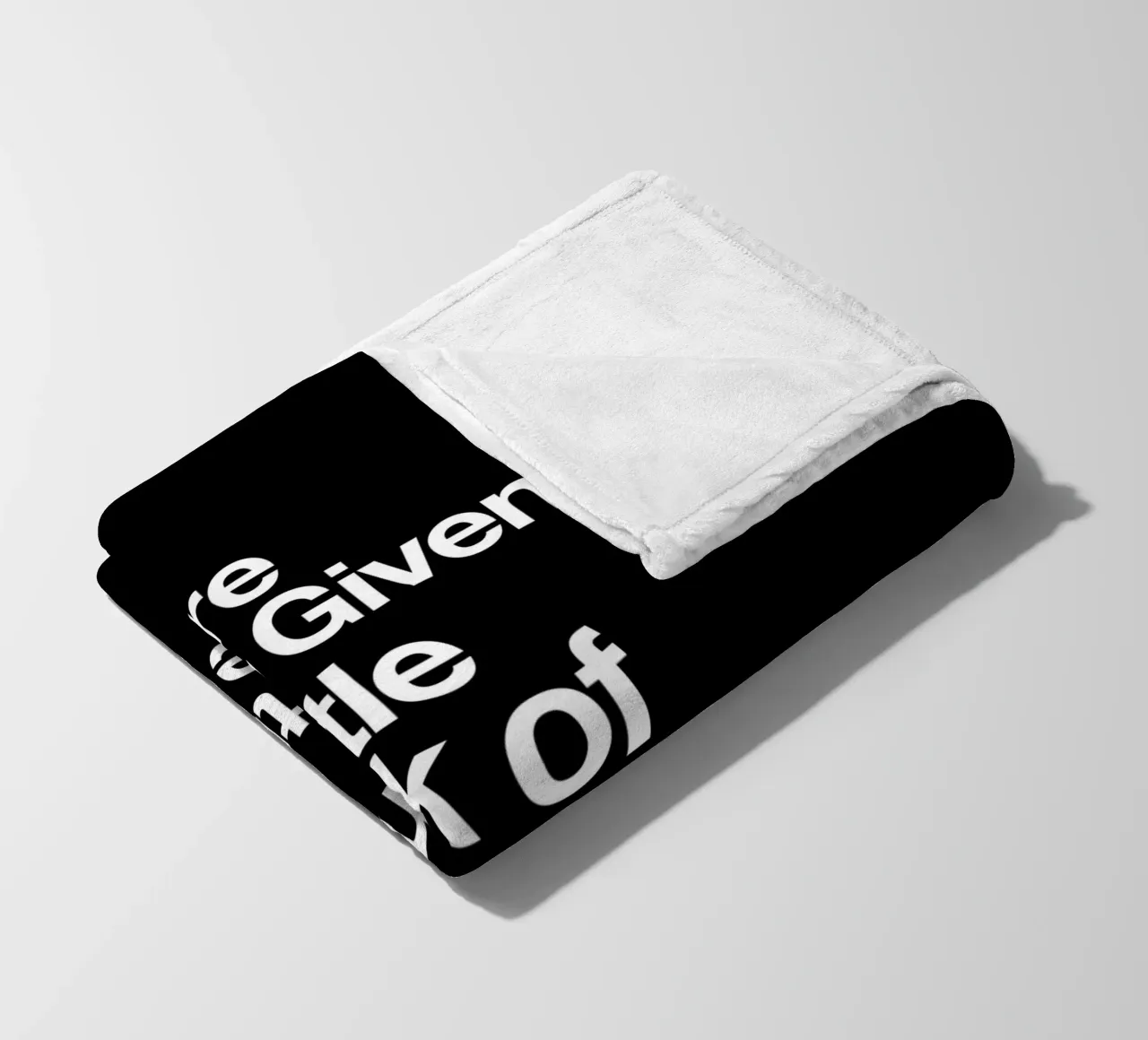 Ti viene data solo una piccola scintilla di follia Typografie coperta in pile da THE MOTIVATED TYPE