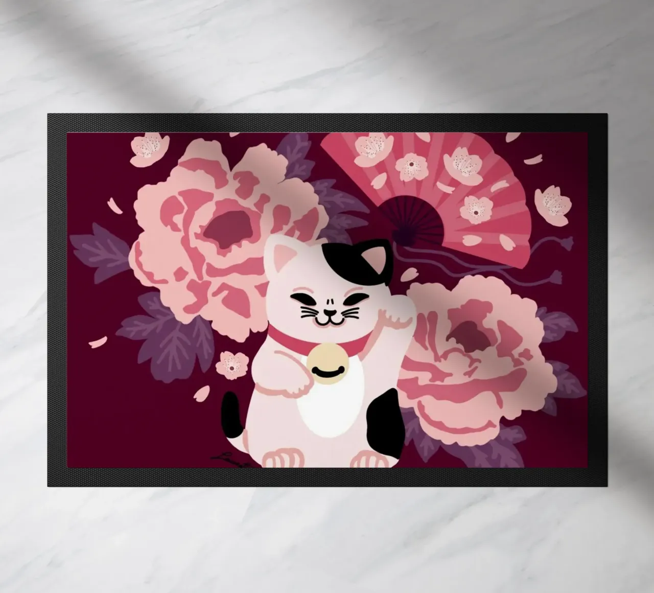 Maneki Neko zerbino da Lauretti Print
