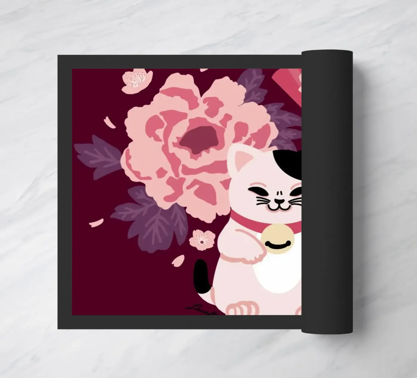 Maneki Neko zerbino da Lauretti Print
