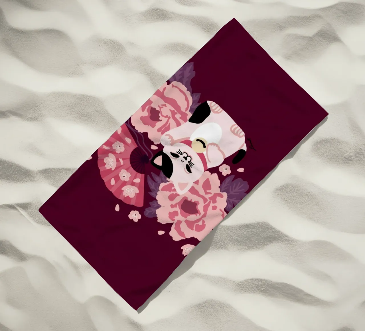 Maneki Neko telo mare da Lauretti Print