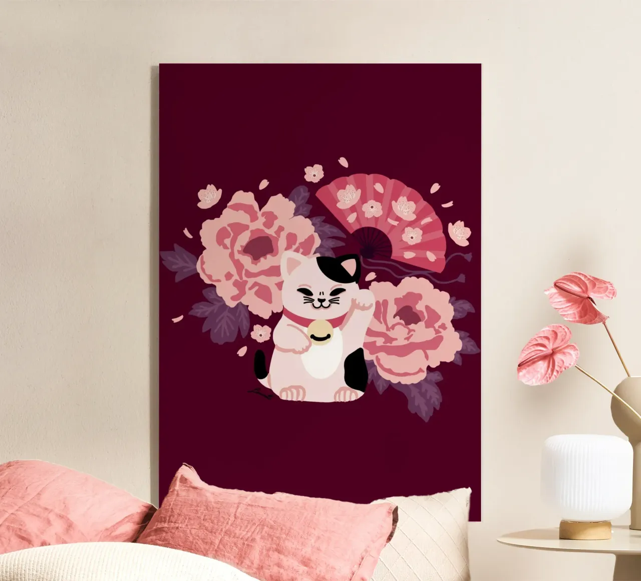 Maneki Neko plexiglass da Lauretti Print