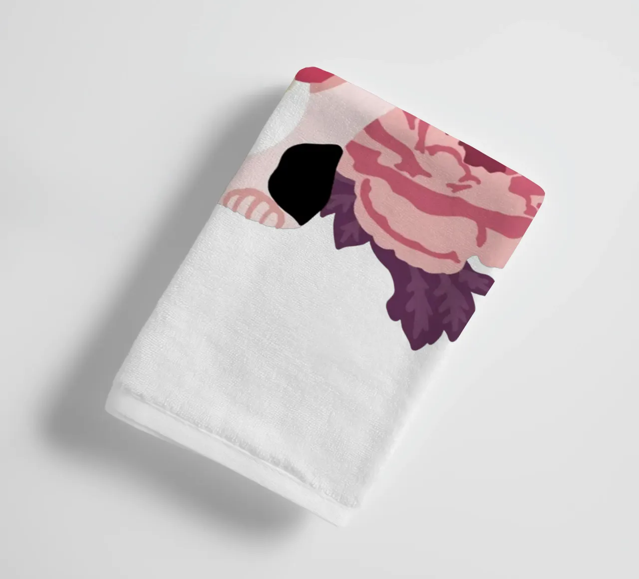 Maneki Neko 2 asciugamano da bagno da Lauretti Print