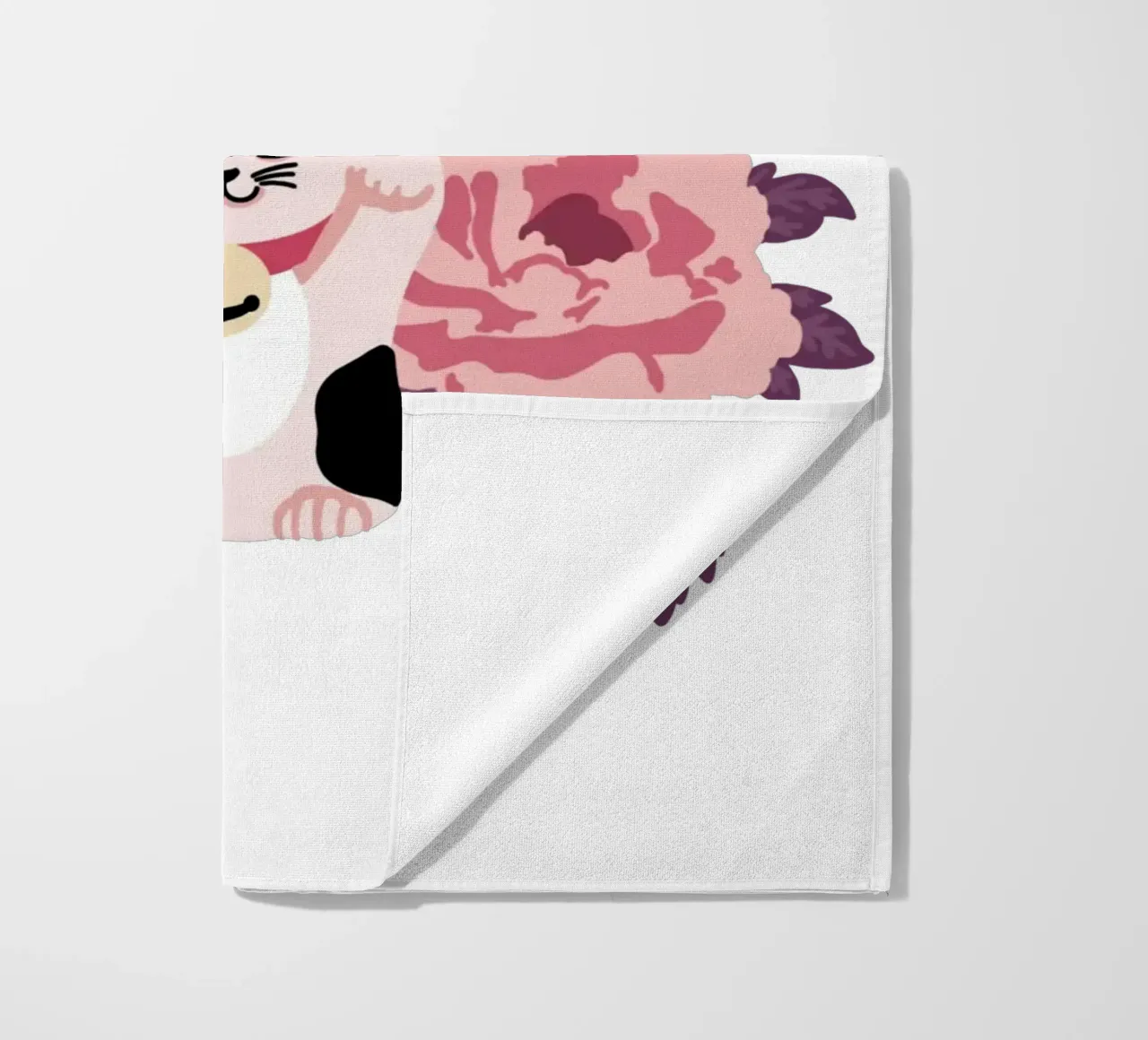 Maneki Neko 2 telo mare da Lauretti Print