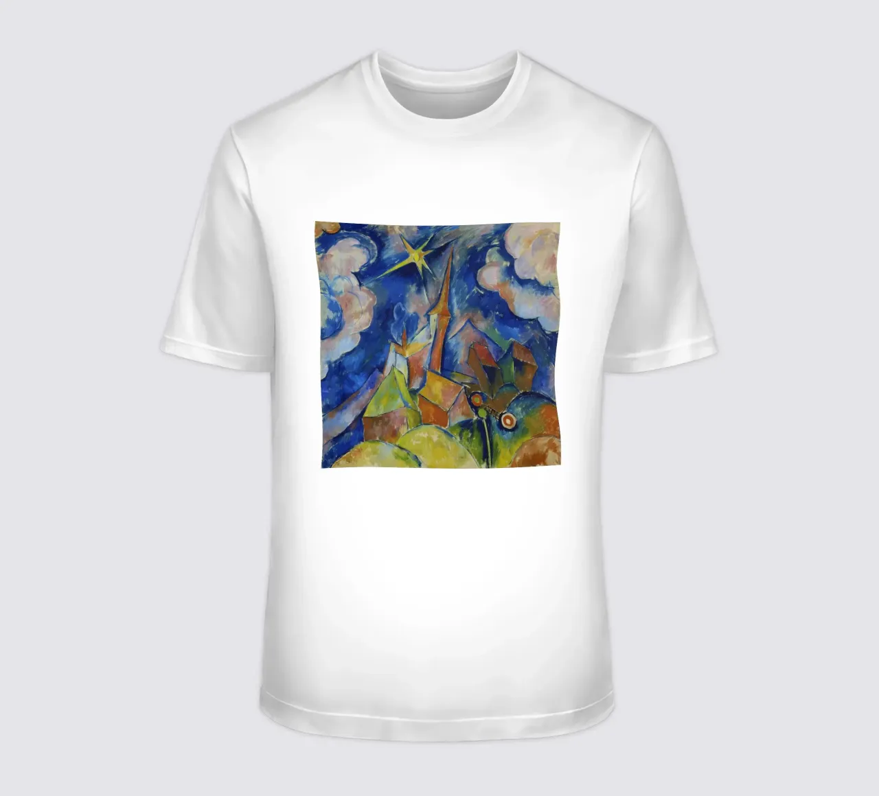 Walter Ophey - Una chiesa al sole t-shirt da ARTOTHEK