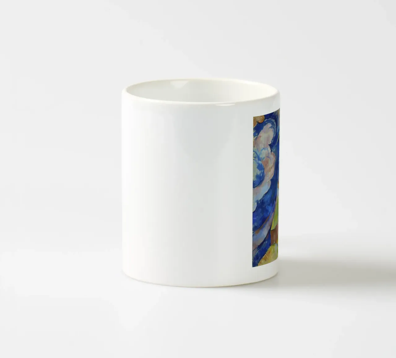 Walter Ophey - Una chiesa al sole tazza in ceramica da ARTOTHEK