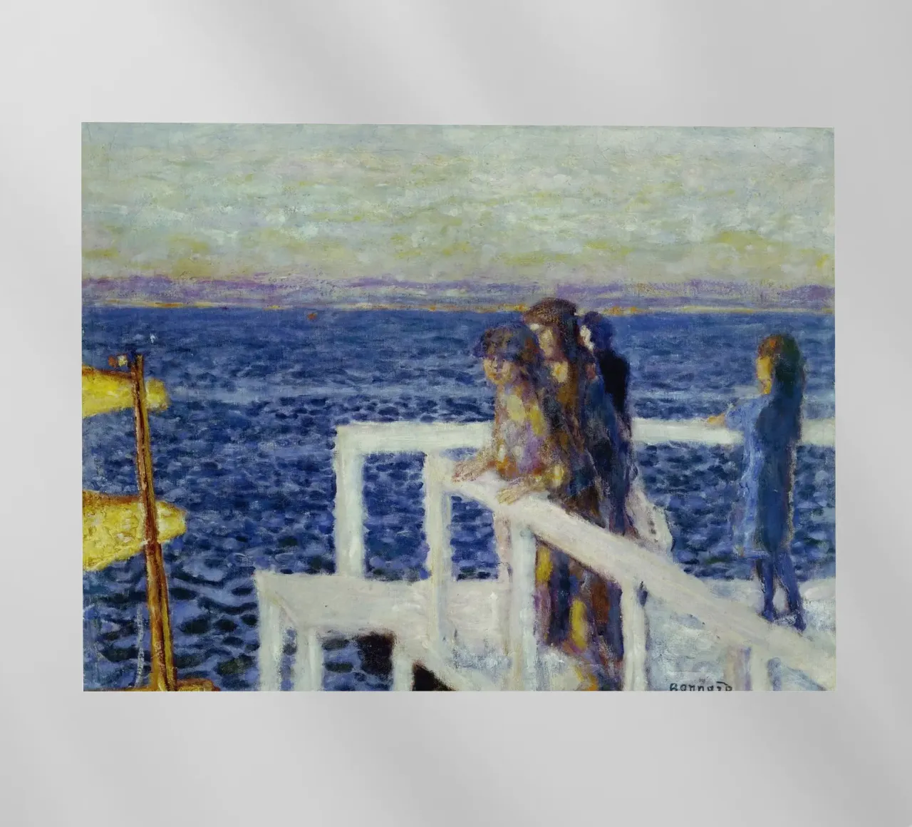 Bonnard - La passeggiata pellicola backlit da ARTOTHEK