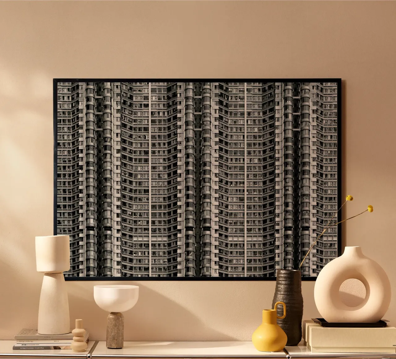 Better know where your flat is - Stefan Schilbe carta hahnemühle da Pictufy