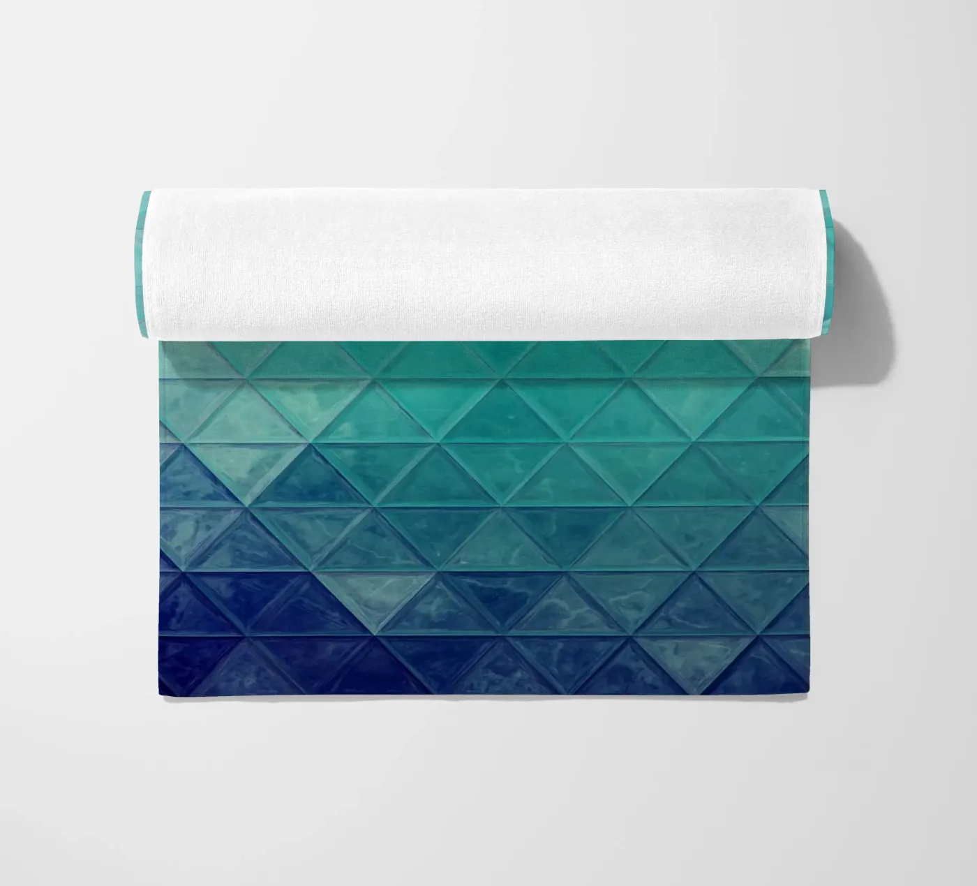 Mosaico blu telo mare da Justyna Jaszke JBJart