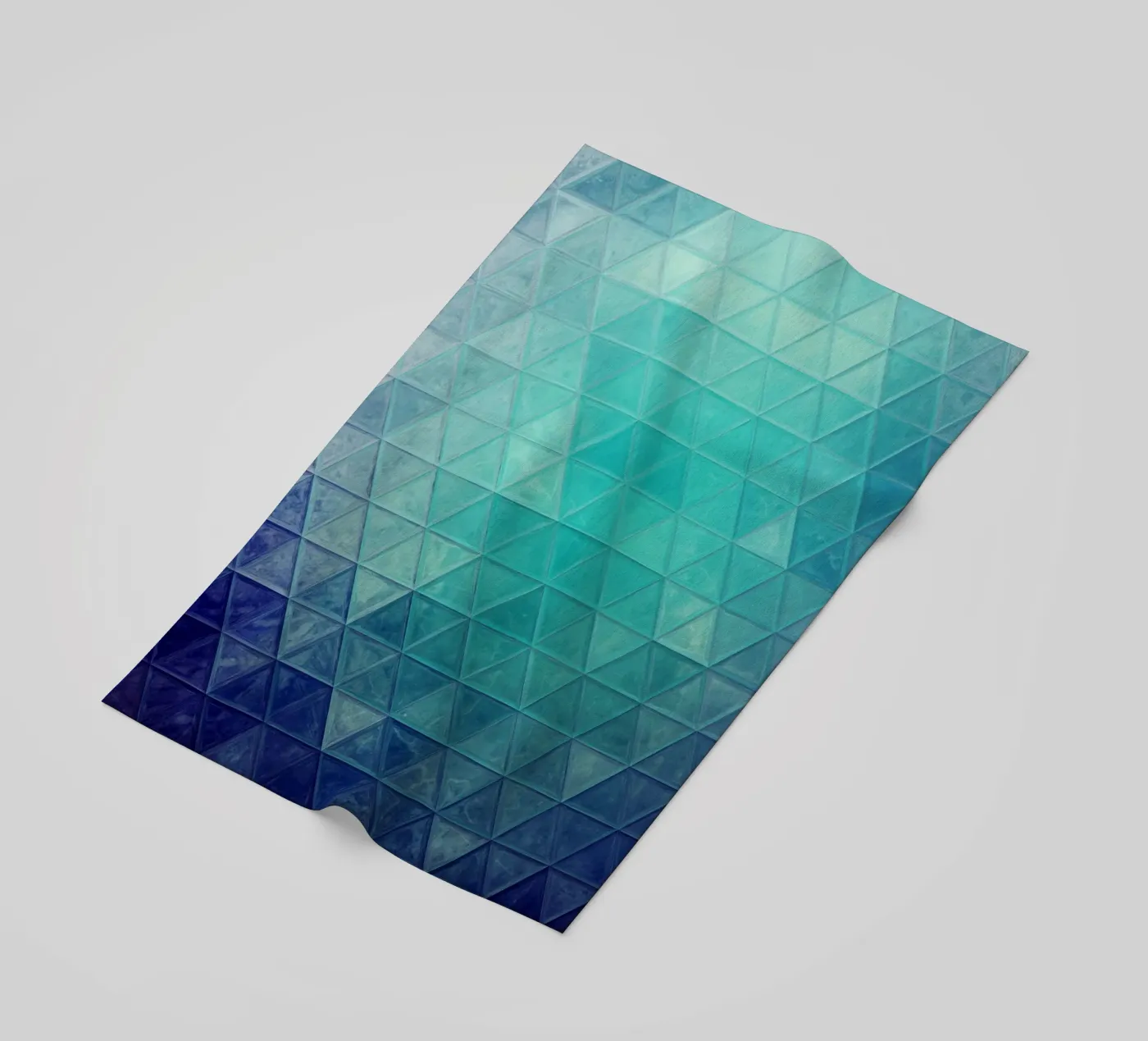 Mosaico blu telo mare da Justyna Jaszke JBJart