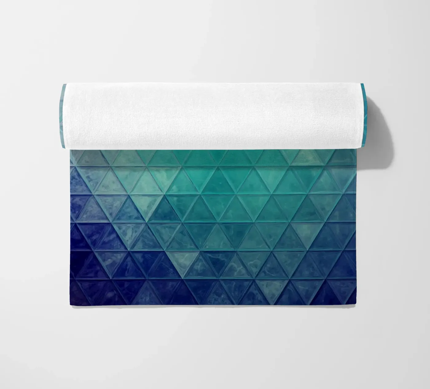 Mosaico blu telo mare da Justyna Jaszke JBJart