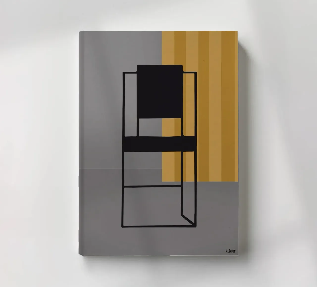 Minimal - Sedia nera diario da Spunk