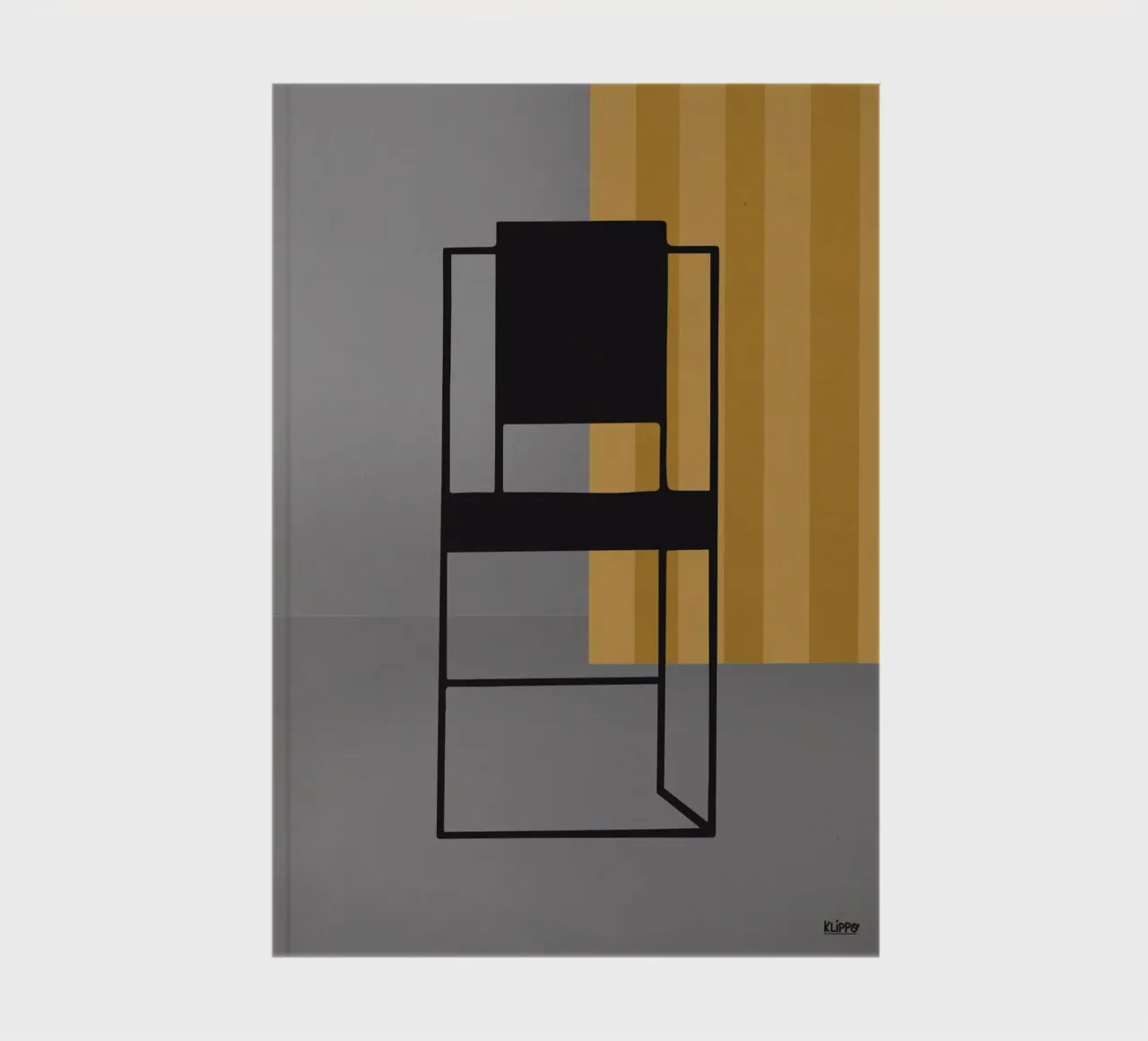 Minimal - Sedia nera diario da Spunk
