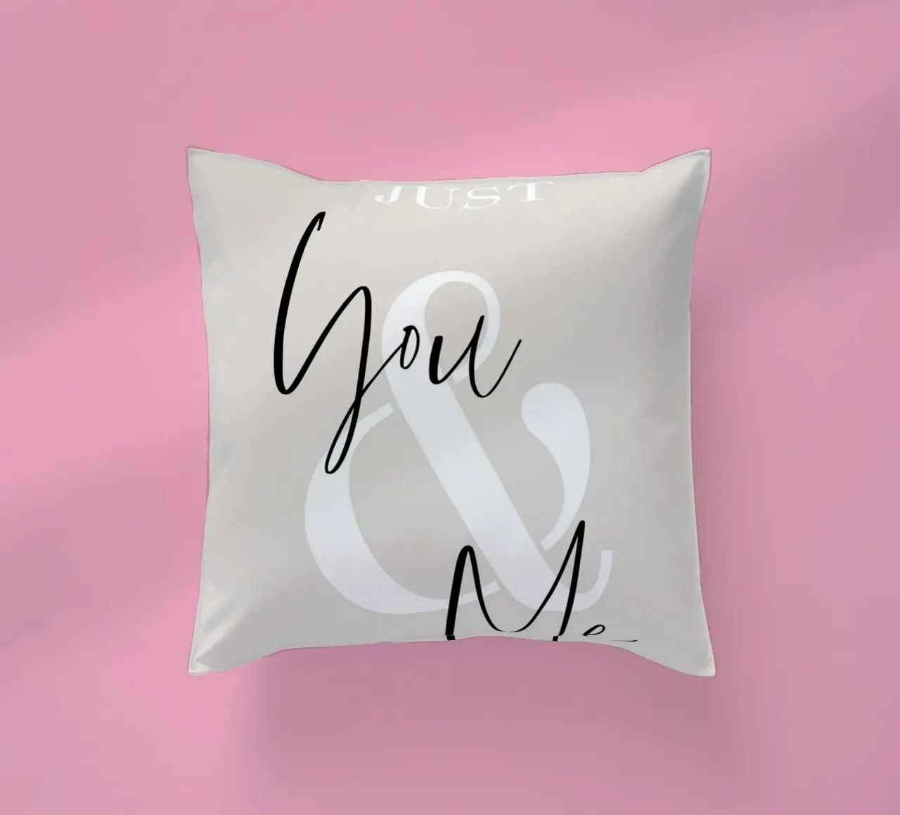 Just You & Me cuscino da Melanie Viola