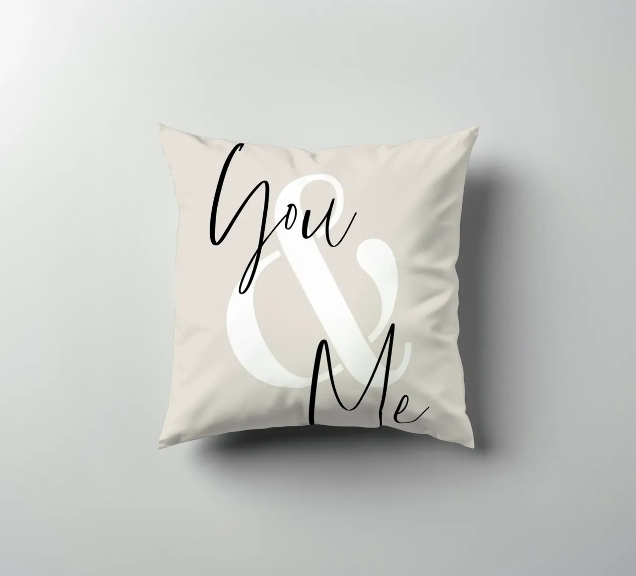 Just You & Me cuscino da Melanie Viola