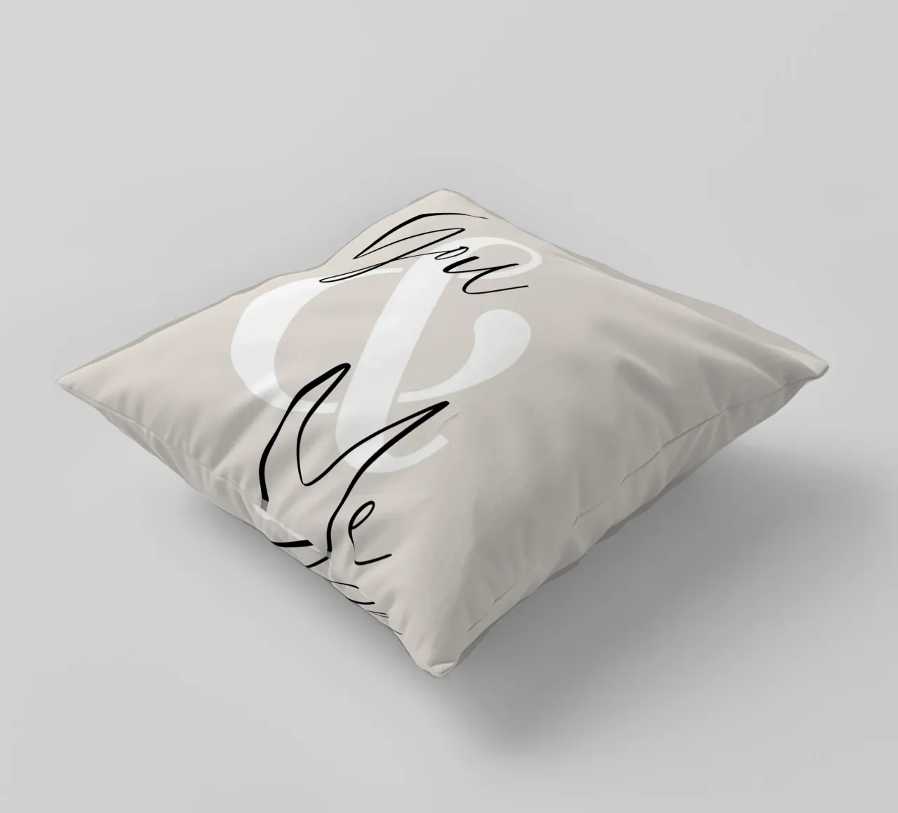 Just You & Me cuscino da Melanie Viola