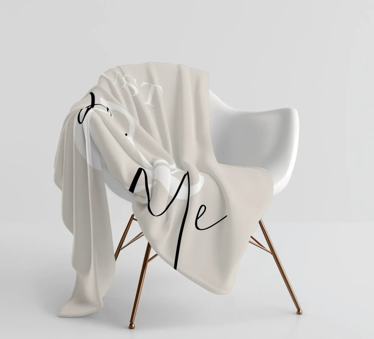Just You & Me coperta in pile da Melanie Viola