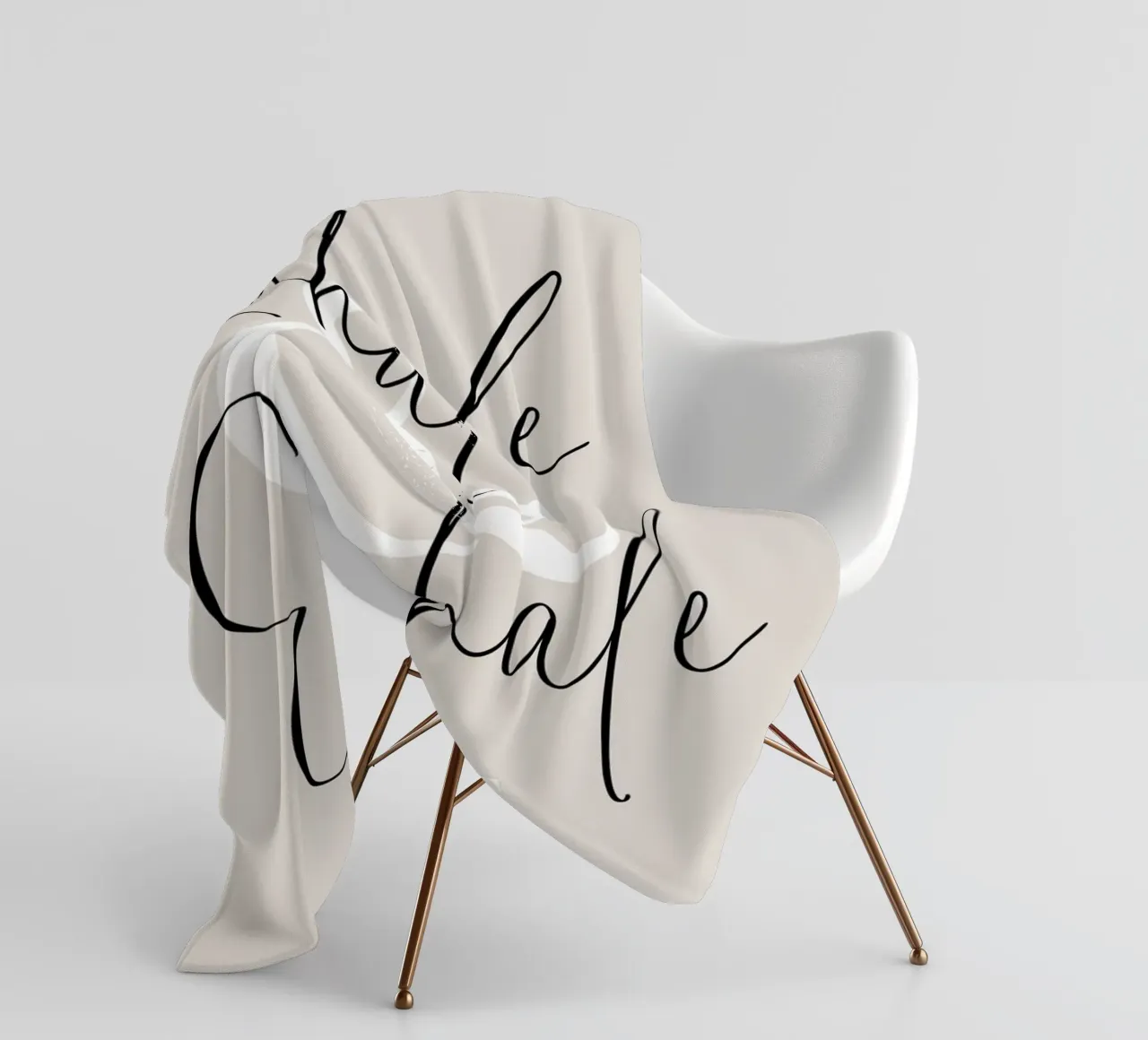 Inhale & Exhale Repeat coperta in pile da Melanie Viola