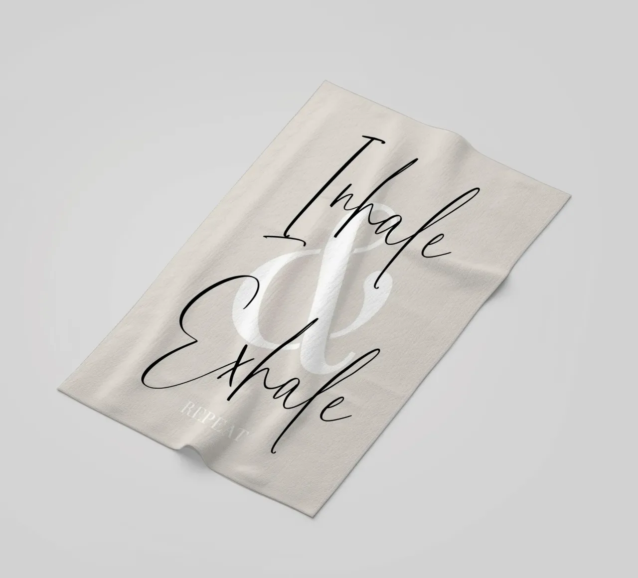 Inhale & Exhale Repeat telo mare da Melanie Viola