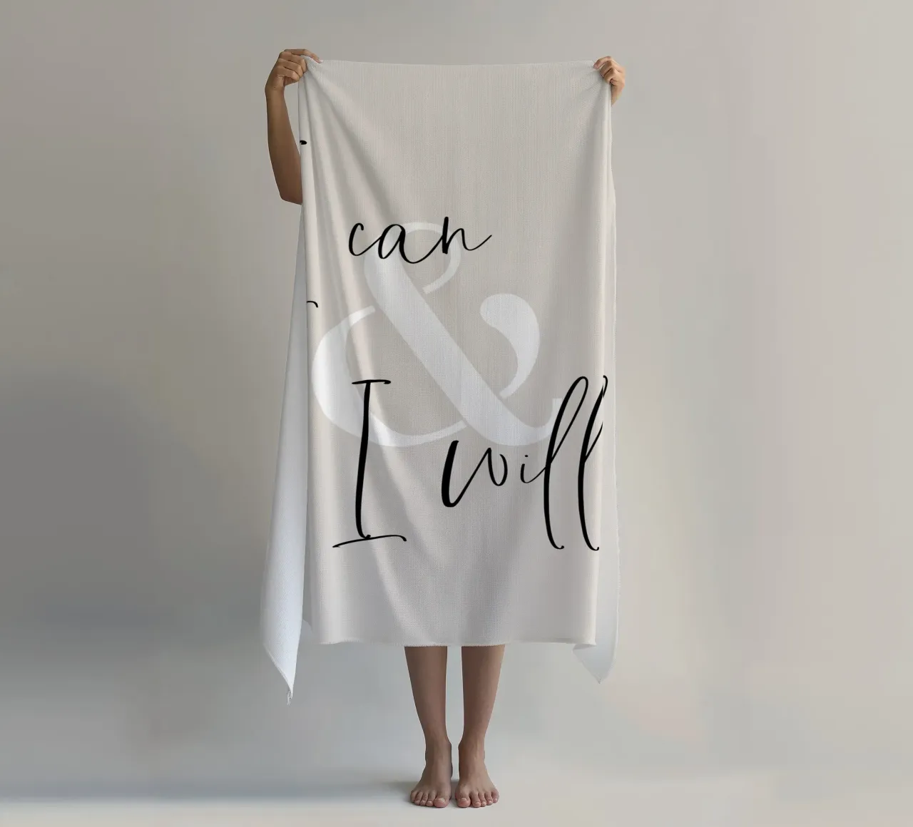 I can & I will telo mare da Melanie Viola
