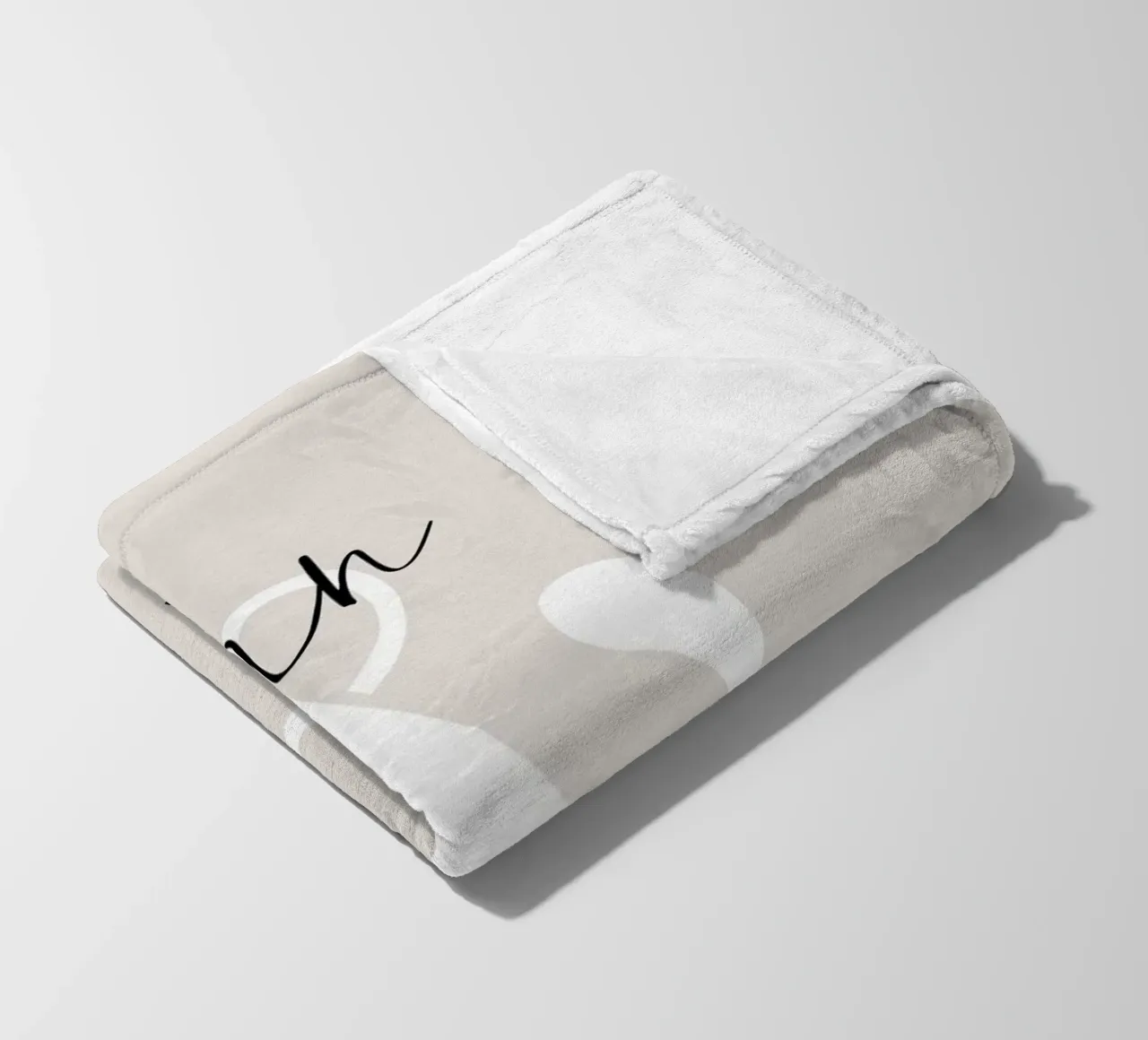 I can & I will coperta in pile da Melanie Viola