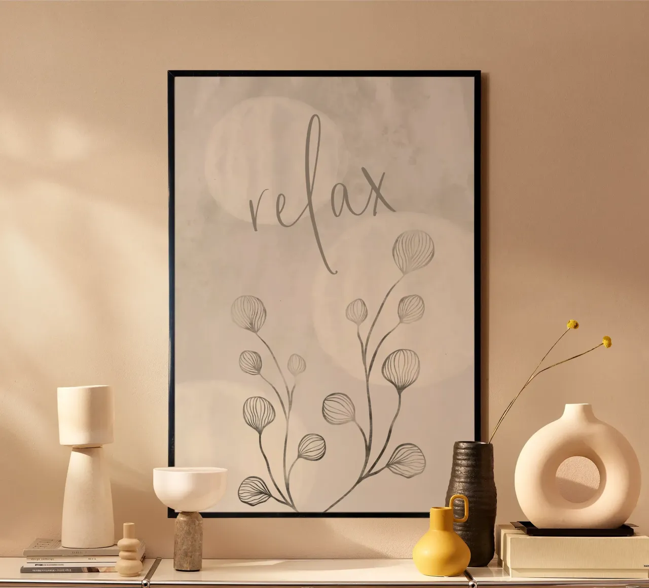 Relax - Japandi Style carta hahnemühle da Melanie Viola