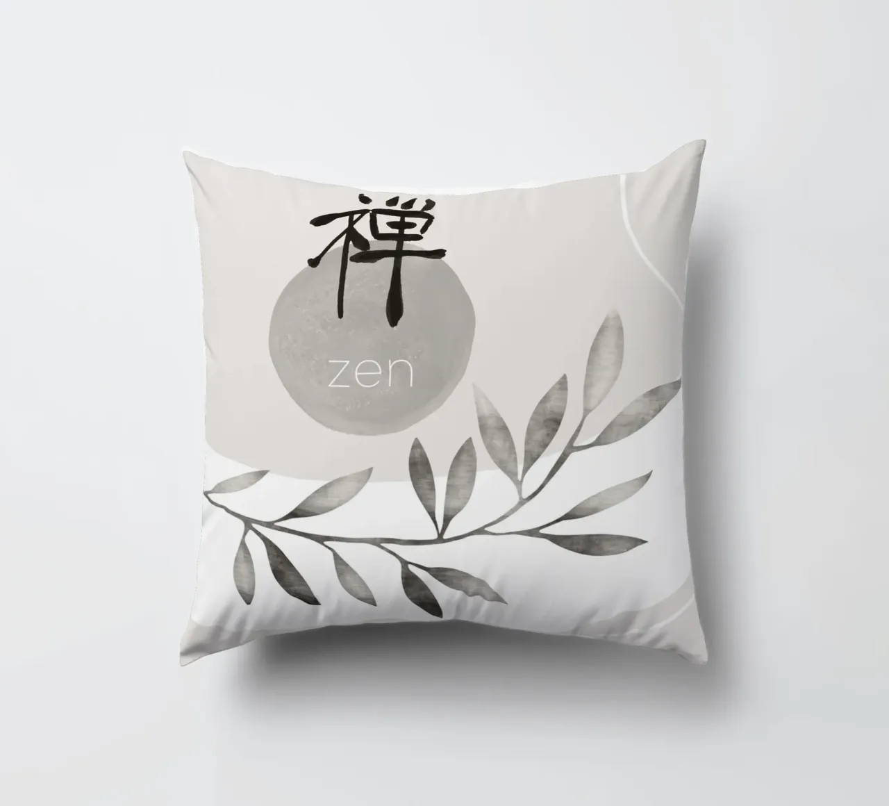 Stile Zen - Giapponese cuscino da Melanie Viola