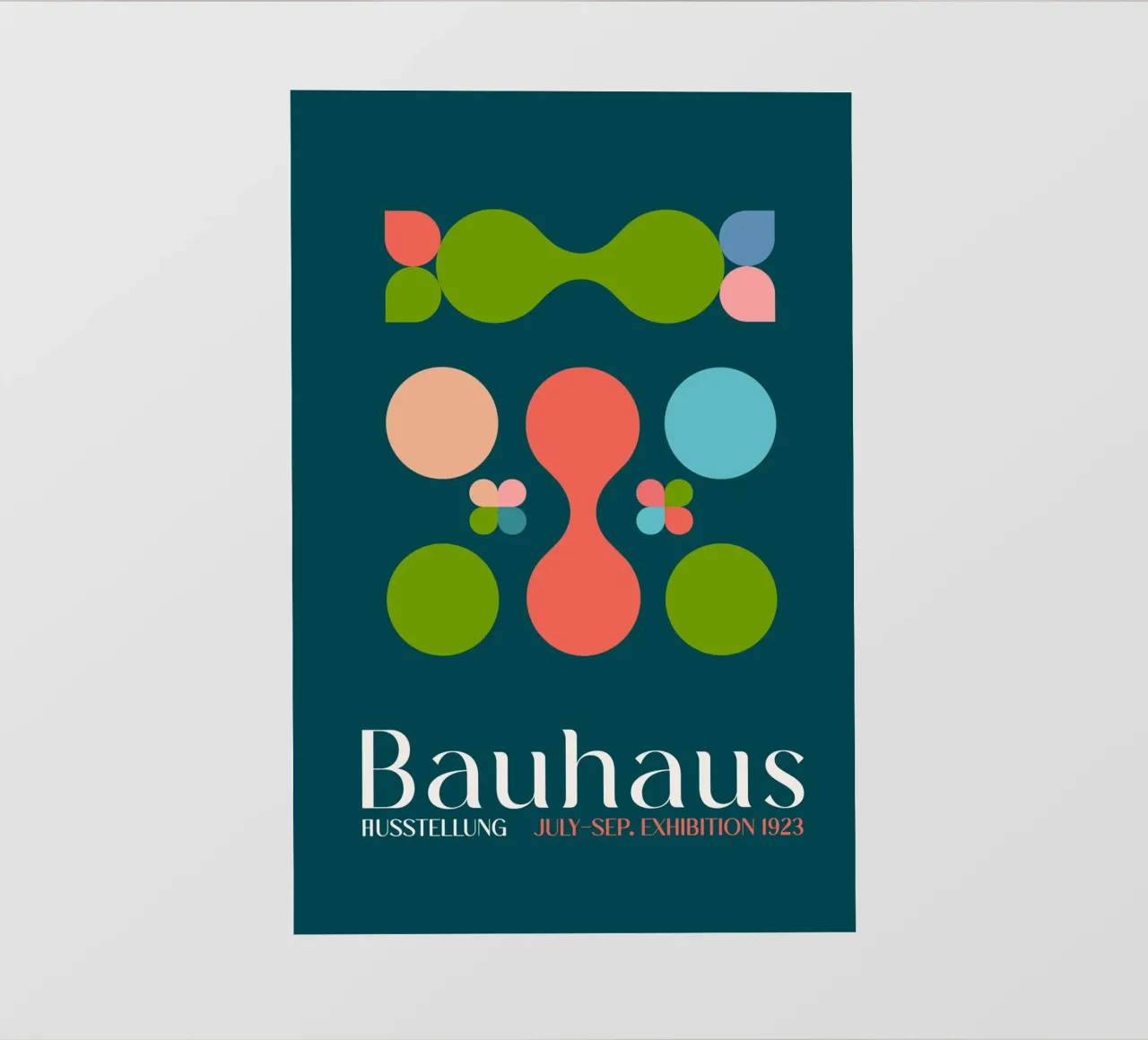 Emel Tunaboylu - Mostra Bauhaus 1923 03 pellicola backlit da The Artcircle