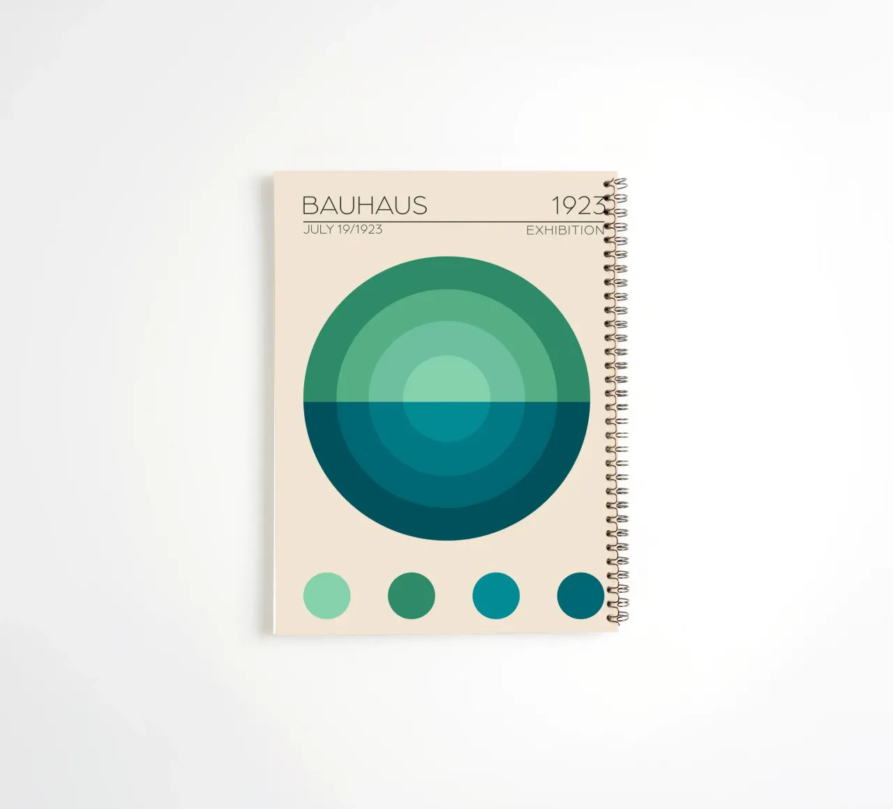Emel Tunaboylu - Mostra Bauhaus 1923 04 diario ad anelli da The Artcircle