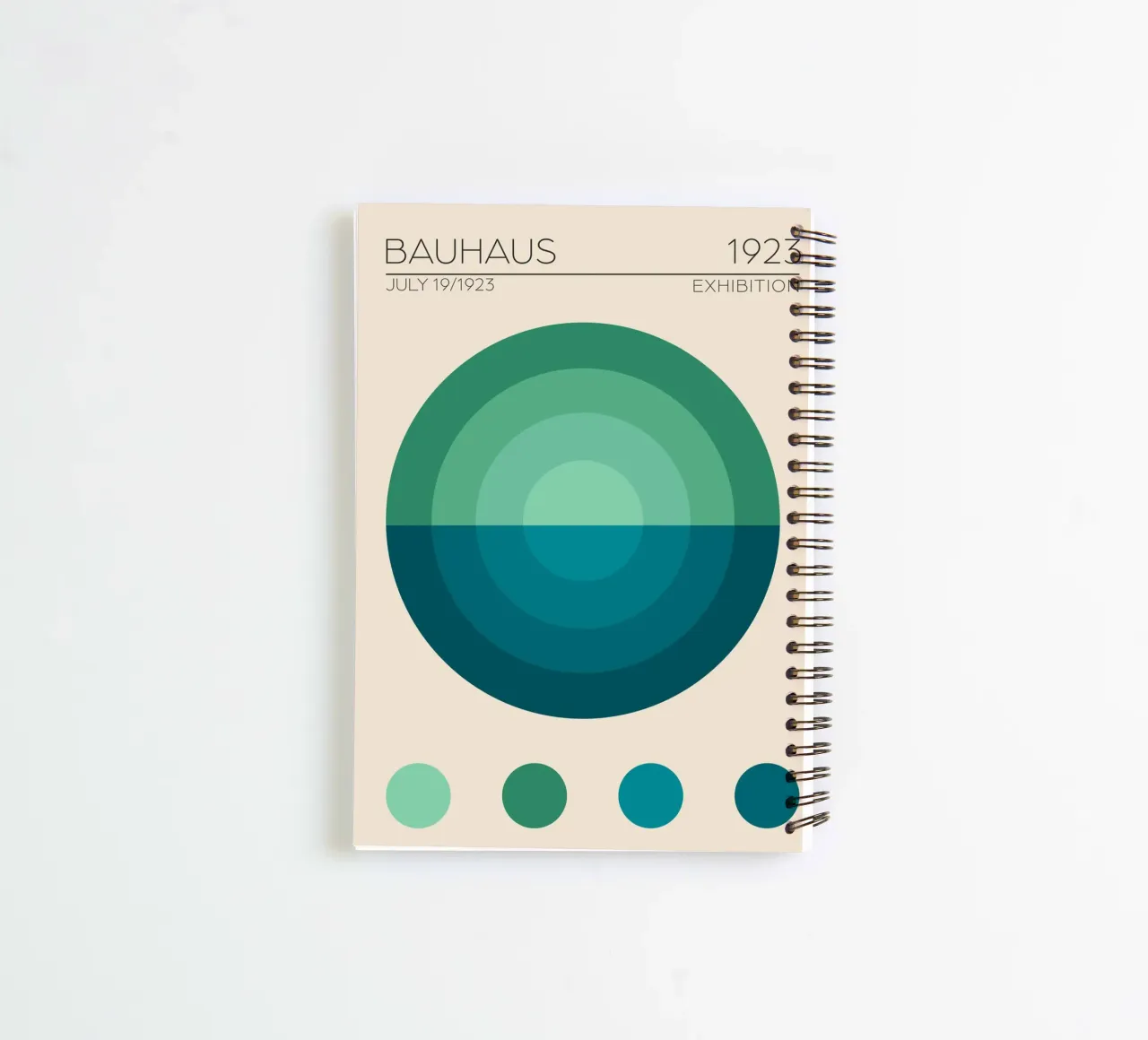 Emel Tunaboylu - Mostra Bauhaus 1923 04 diario ad anelli da The Artcircle
