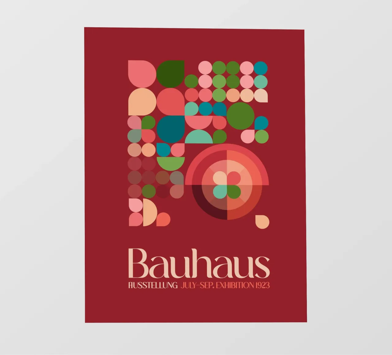 Emel Tunaboylu - Mostra Bauhaus 1923 06 telo in pvc da The Artcircle