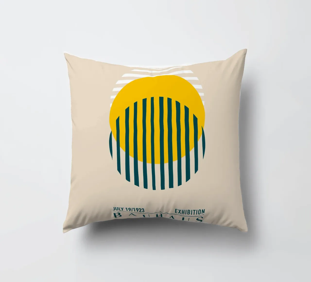 Emel Tunaboylu - Mostra Bauhaus 1923 09 cuscino da The Artcircle