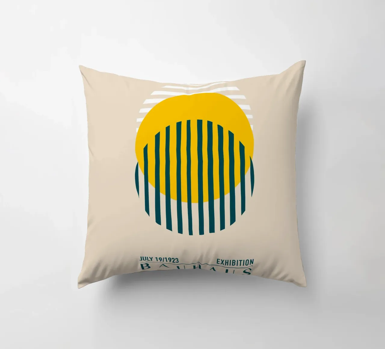 Emel Tunaboylu - Mostra Bauhaus 1923 09 cuscino da The Artcircle