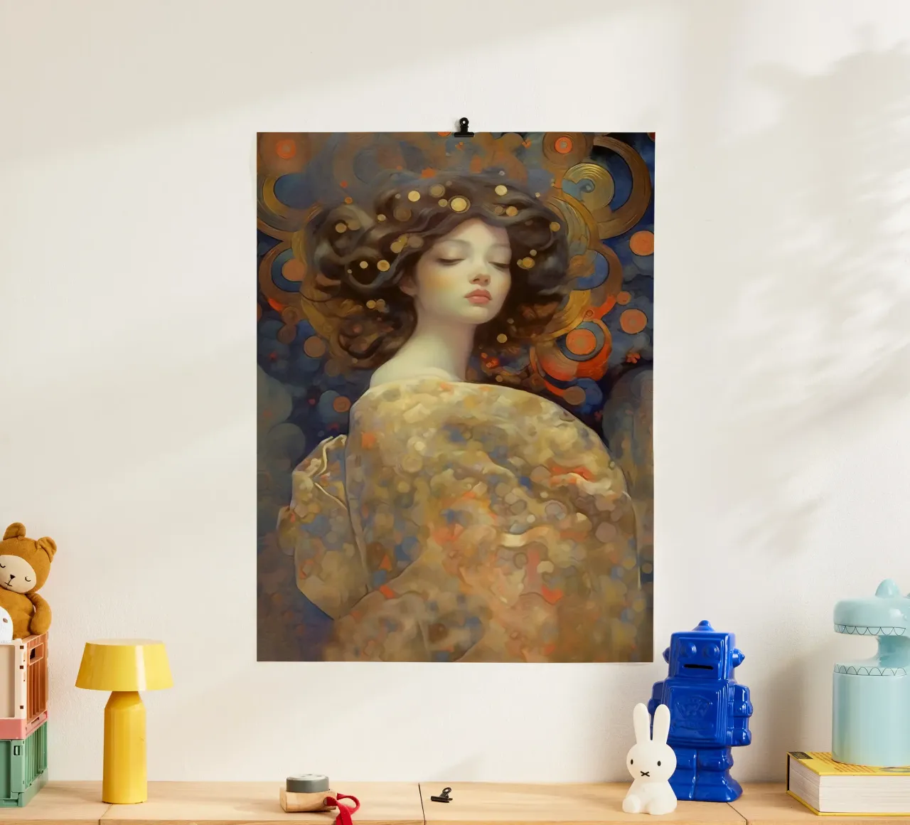 Emel Tunaboylu - Bella dea poster con telaio in alluminio da The Artcircle