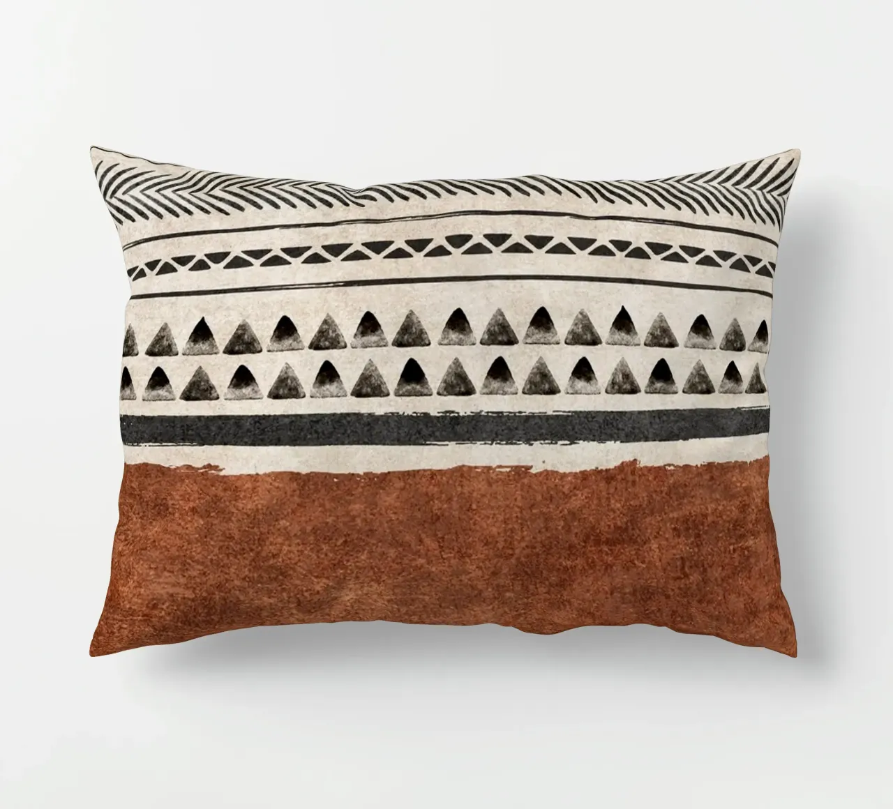 Emel Tunaboylu - Strutture Boho 01 cuscino da The Artcircle